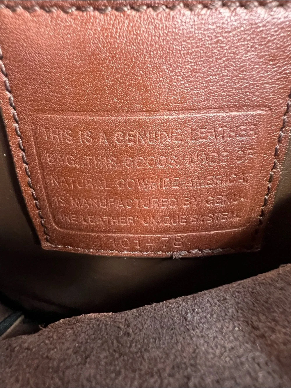 Coach vintage leather